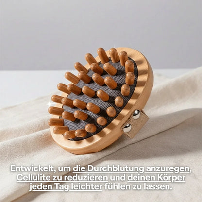 Hölzerner Anti-Cellulite-Körperroller – Fördert die Blutzirkulation und glättet die Haut