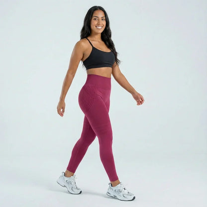 Cellumove 3D Leggings – Burgunder
