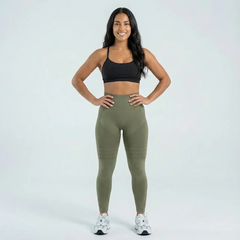 Cellumove 3D Leggings - Army Green