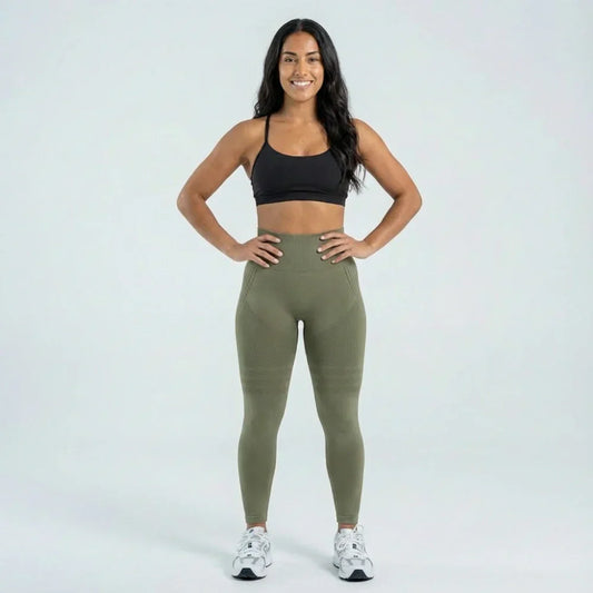 Cellumove 3D Leggings - Army Green