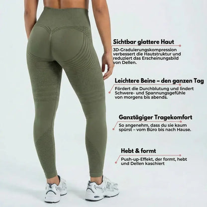 Cellumove 3D Leggings - Army Green