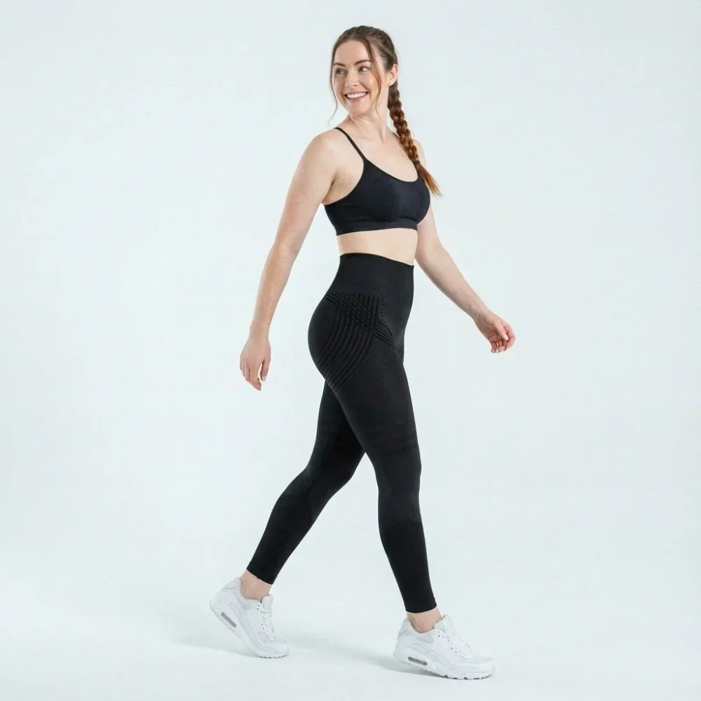 Cellumove 3D Leggings – Klassisches Schwarz