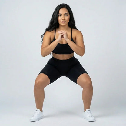 Cellumove 3D kurze Leggings – klassisches Schwarz